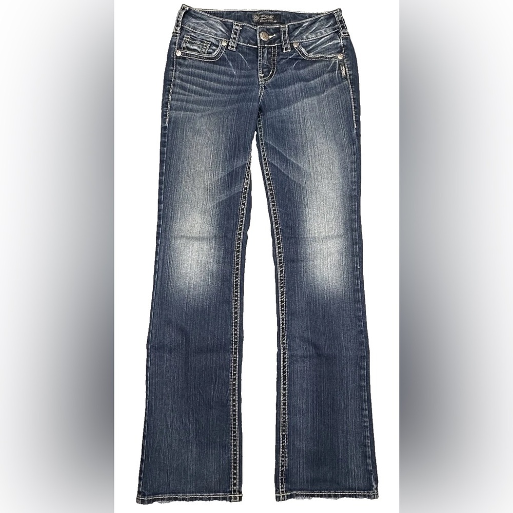 Women's Silver Suki Blue Jeans